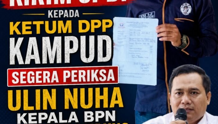 Ombudsman Lampung Kirim SPDP Kepada DPP KAMPUD: Segera Periksa Ulin Nuha Kepala BPN Bandar Lampung