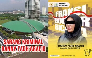 Anggota DPR RI Fraksi Golkar Terseret OTT KPK: PPWI Desak Pecat dan Miskinkan Koruptor
