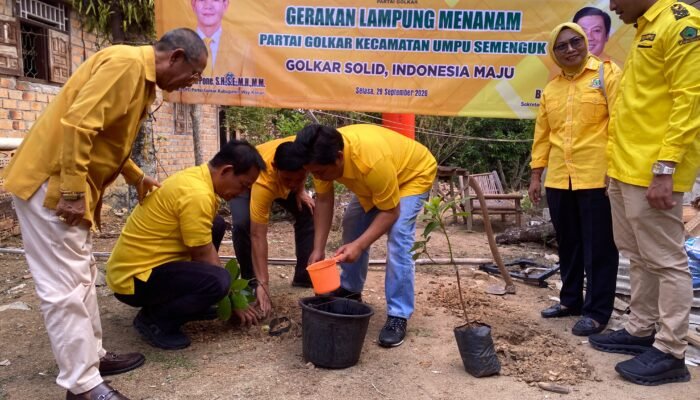 Dr. Darlian Pone Lantik Citra Dianto sebagai Ketua PK Partai Golkar Umpu Semenguk 