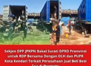 Sekjen DPP JPKPN Bakal Surati DPRD Provinsi untuk RDP Bersama Dengan DLH dan PUPR Kota Kendari Terkait Perusahaan Jual Beli Besi Tua di Puuwatu
