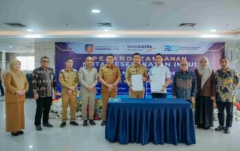 Perkuat Sistem Keuangan Digital, Pemkab Konsel dan Bank Sultra Sepakati Implementasi KKPD