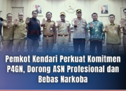 Pemkot Kendari Perkuat Komitmen P4GN, Dorong ASN Profesional dan Bebas Narkoba