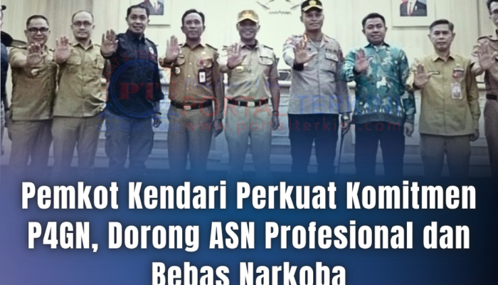 Pemkot Kendari Perkuat Komitmen P4GN, Dorong ASN Profesional dan Bebas Narkoba