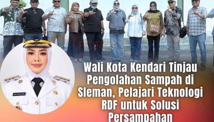 Wali Kota Kendari Tinjau Pengolahan Sampah di Sleman, Pelajari Teknologi RDF untuk Solusi Persampahan