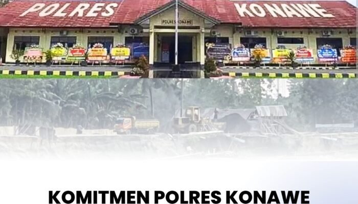 Komitmen Polres Konawe Tindak Tegas Penambang Pasir Ilegal Dipertanyakan