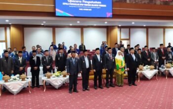 Wawali Kendari Hadiri Pengukuhan Kepala BPKP Sultra
