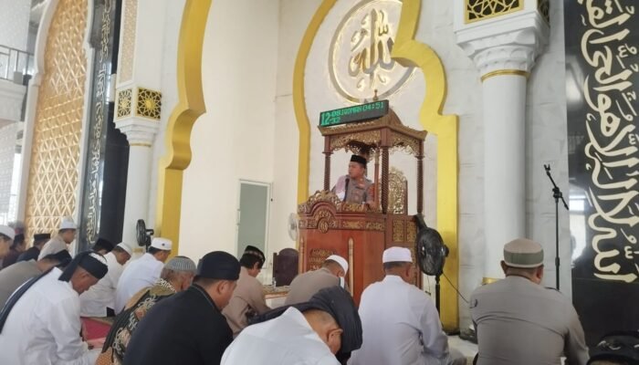 Polres Kolaka Timur Menggelar Safari Dak’wah di Masjid Jabal Nur