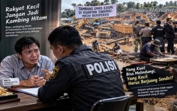 Keadilan yang Pincang: Saat Pedagang Eceran Dijadikan Kambing Hitam Mafia Tambang Ilegal