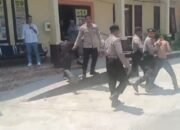 Aksi Jilid II Rakyat Nusantara: Sorot Dugaan Material Proyek Pantai Tondowolio Berujung Ricuh
