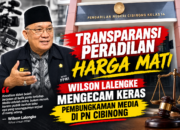 Transparansi Peradilan Harga Mati: Wilson Lalengke Mengecam Keras Pembungkaman Media di PN Cibinong